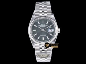 Rolex Datejust Clean Factory 3235 Yeşil Kadran 36mm jubile ETA