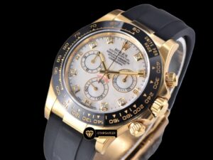 Rolex Daytona 116518LN Taşlı Sedef Kadran 4130 Chronograph Super Clone ETA