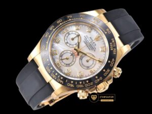 Rolex Daytona 116518LN Taşlı Sedef Kadran 4130 Chronograph Super Clone ETA