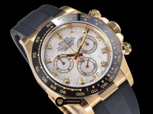 Rolex Daytona 116518LN Taşlı Sedef Kadran 4130 Chronograph Super Clone ETA