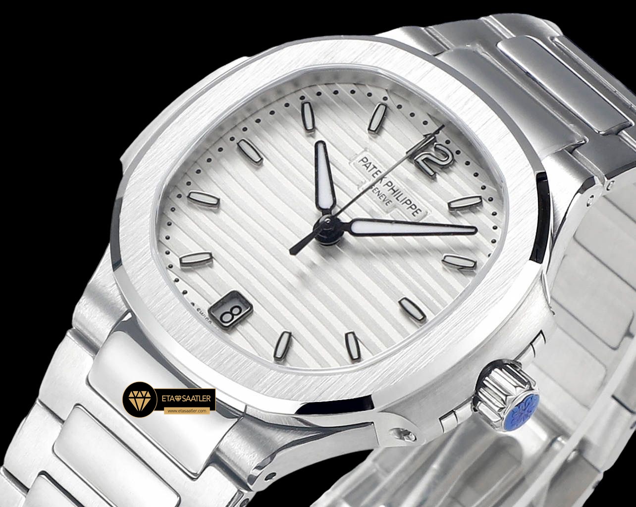 Patek Philippe 7118 Nautilus 35mm Beyaz Kadran 316F Çelik ETA