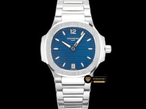 Patek Philippe 7118 Nautilus 35mm Mavi Kadran 316F Çelik ETA