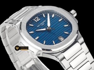 Patek Philippe 7118 Nautilus 35mm Mavi Kadran 316F Çelik ETA