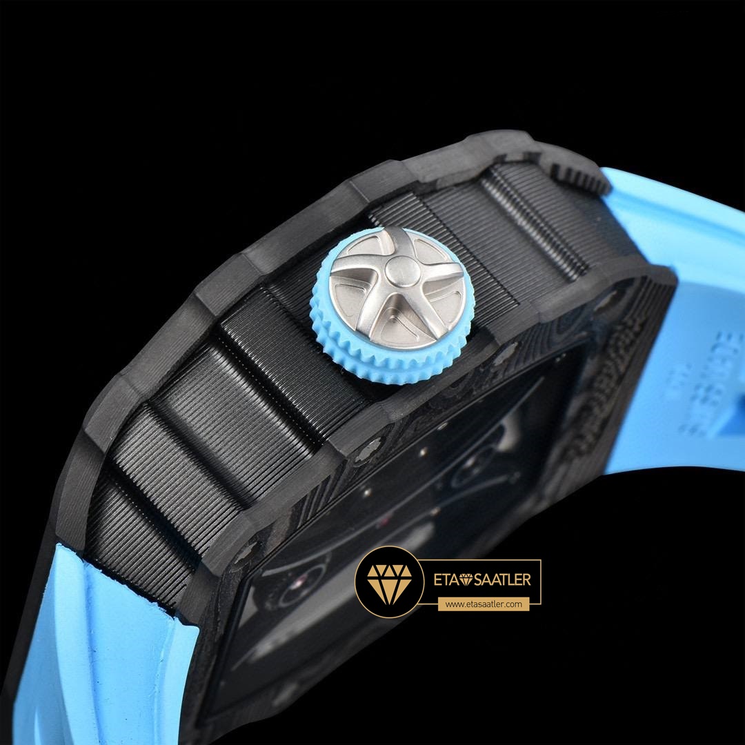 Richard Mille RM053-01 Skeleton Dial Real Forge Carbon Rubber Strap YSF Tourbillon V2 ETA