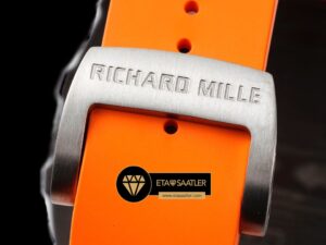 Richard Mille RM35-01 İskelet Kadran NTPT Carbon Kasa Turuncu Kauçuk Kordon SONIC V2 ETA