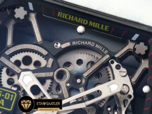 Richard Mille RM35-01 Rafael Nadal Beyaz NTPT Carbon Kasa İskelet Kadran SONIC V2 ETA