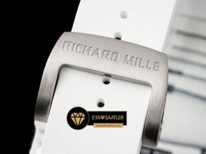 Richard Mille RM35-01 Rafael Nadal Beyaz NTPT Carbon Kasa İskelet Kadran SONIC V2 ETA