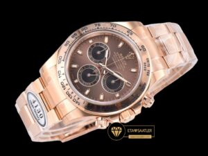 Rolex Daytona 116505 Cosmograph 904L Rose Çelik Clean 4130 V2 ETA