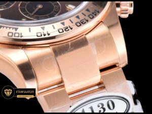 Rolex Daytona 116505 Cosmograph 904L Rose Çelik Clean 4130 V2 ETA