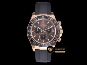 Rolex Daytona 116515 Oysterflex Chocolate Kadran Clean 4130 V2 ETA