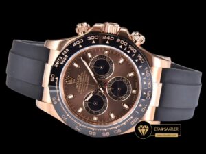 Rolex Daytona 116515 Oysterflex Chocolate Kadran Clean 4130 V2 ETA