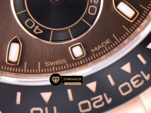 Rolex Daytona 116515 Oysterflex Chocolate Kadran Clean 4130 V2 ETA