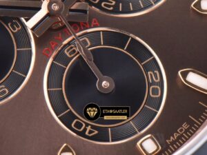 Rolex Daytona 116515 Oysterflex Chocolate Kadran Clean 4130 V2 ETA
