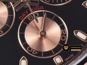 Rolex Daytona 116515LN Cosmograph Siyah Kadran Kauçuk Kordon Clean 4130 V2 ETA