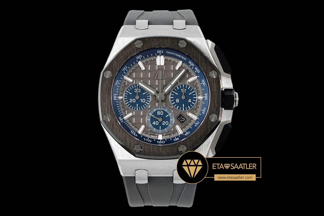 Audemars Piguet 26420 Royal Oak Offshore Gri Kadran 44mm Super Clone ETA