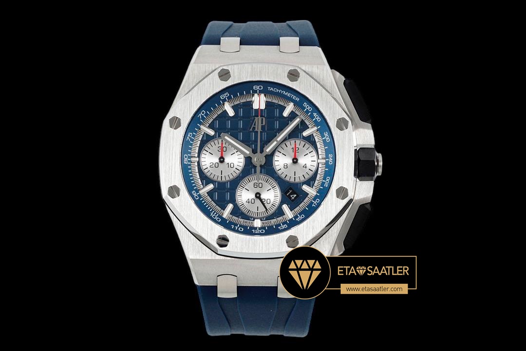 Audemars Piguet 26420 Royal Oak Offshore Mavi Kadran 44mm Super Clone ETA