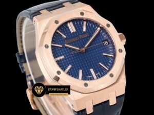 Audemars Piguet Royal Oak 15510OR Deri Kordon Rose Super Clone ETA