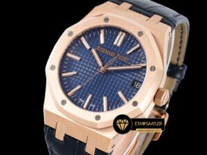 Audemars Piguet Royal Oak 15510OR Deri Kordon Rose Super Clone ETA