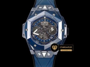 Hublot Big Bang Sang Blue II HUB1240 İskelet Kadran Super Clone ETA