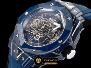 Hublot Big Bang Sang Blue II HUB1240 İskelet Kadran Super Clone ETA