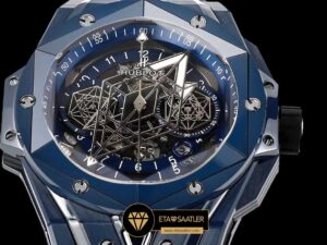 Hublot Big Bang Sang Blue II HUB1240 İskelet Kadran Super Clone ETA