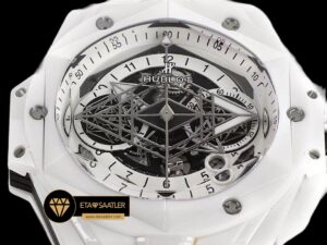 Hublot Big Bang Sang White II HUB1240 İskelet Kadran Super Clone ETA