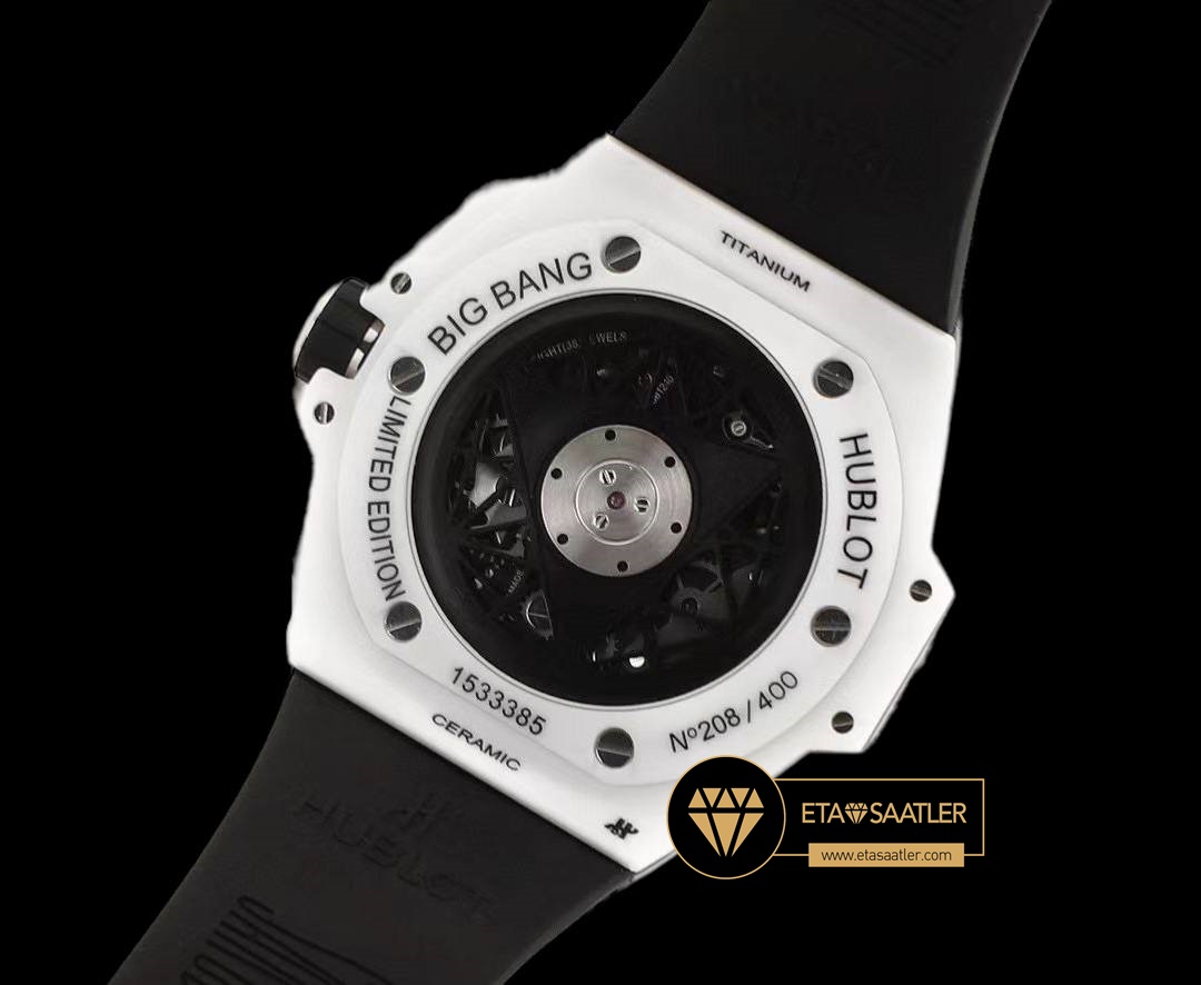 Hublot Big Bang Sang White II HUB1240 İskelet Kadran Super Clone ETA