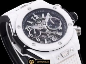 Hublot Big Bang Unico Beyaz Seramik HUB1280 İskelet Kadran Super Clone ETA