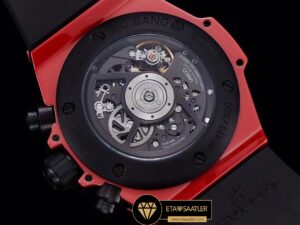 Hublot Big Bang Unico Kırmızı Seramik HUB1280 İskelet Kadran Super Clone ETA