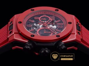 Hublot Big Bang Unico Kırmızı Seramik HUB1280 İskelet Kadran Super Clone ETA