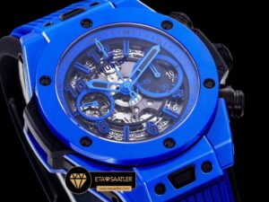 Hublot Big Bang Unico Mavi Seramik HUB1280 İskelet Kadran Super Clone ETA