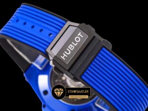 Hublot Big Bang Unico Mavi Seramik HUB1280 İskelet Kadran Super Clone ETA