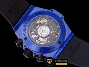 Hublot Big Bang Unico Mavi Seramik HUB1280 İskelet Kadran Super Clone ETA