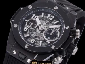 Hublot Big Bang Unico Siyah Seramik HUB1280 İskelet Kadran Super Clone ETA