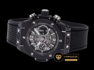 Hublot Big Bang Unico Siyah Seramik HUB1280 İskelet Kadran Super Clone ETA