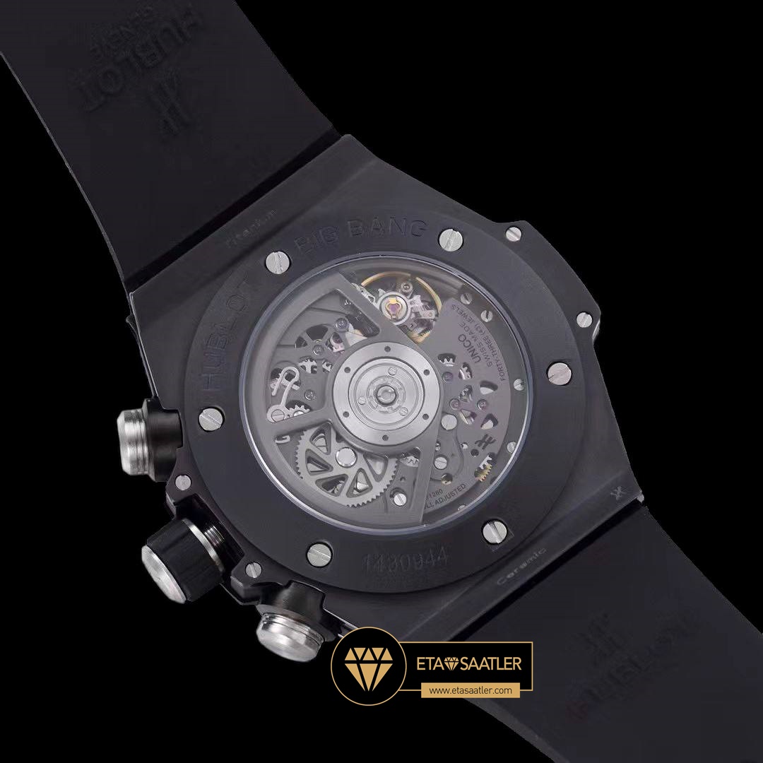 Hublot Big Bang Unico Siyah Seramik HUB1280 İskelet Kadran Super Clone ETA