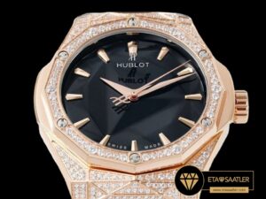 Hublot Classic Fusion Orlinski King Gold Alternatif Pave 40mm Super Clone ETA