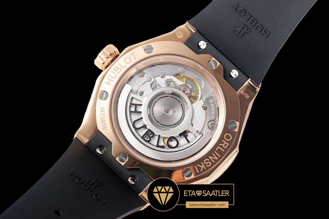 Hublot Classic Fusion Orlinski King Gold Alternatif Pave 40mm Super Clone ETA