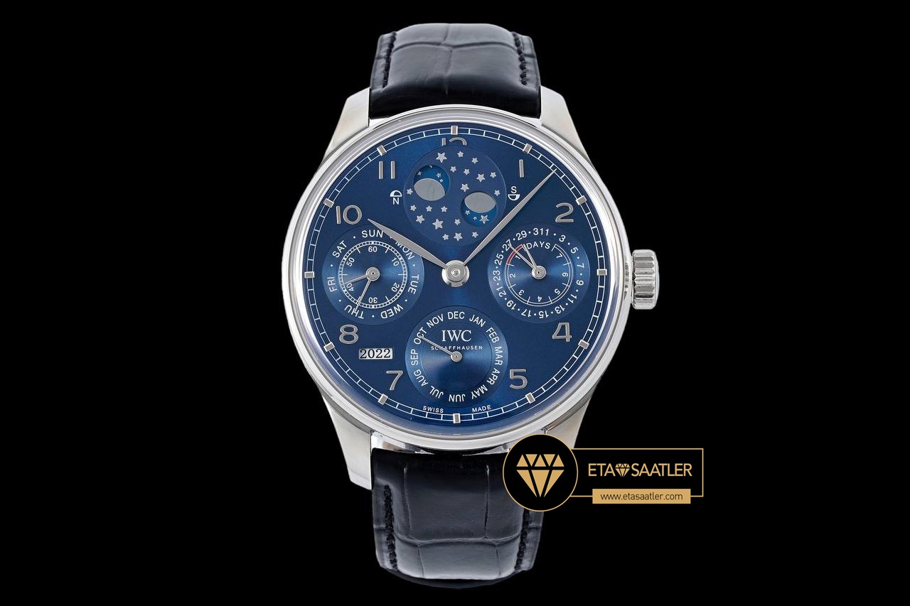 IWC Portuguese IW503401 Mavi Perpetual Calendar Super Clone ETA