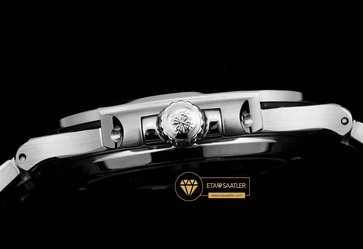 Patek Philippe Aquanaut 5167 Taşlı Bezel Siyah Kadran 40mm Super Clone ETA (5) Patek Philippe Aquanaut 5167 Taşlı Bezel Siyah Kadran 40mm Super Clone ETA