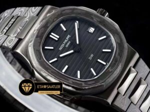 Patek Philippe Diw Nautilus Jumbo 5711 Karbon Kasa Siyah Super Clone ETA