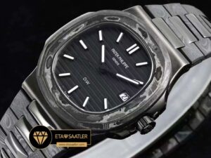 Patek Philippe Diw Nautilus Jumbo 5711 Karbon Kasa Siyah Super Clone ETA