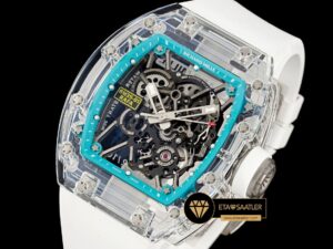 Richard Mille RM35-01 RAFA Karbon DLC Safir Cam Kasa SONIC V2 ETA