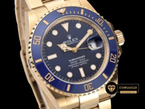 Rolex 41mm Submariner Clean 126610LB Seramik Mavi Çerçeve 3235 Super Clone ETA