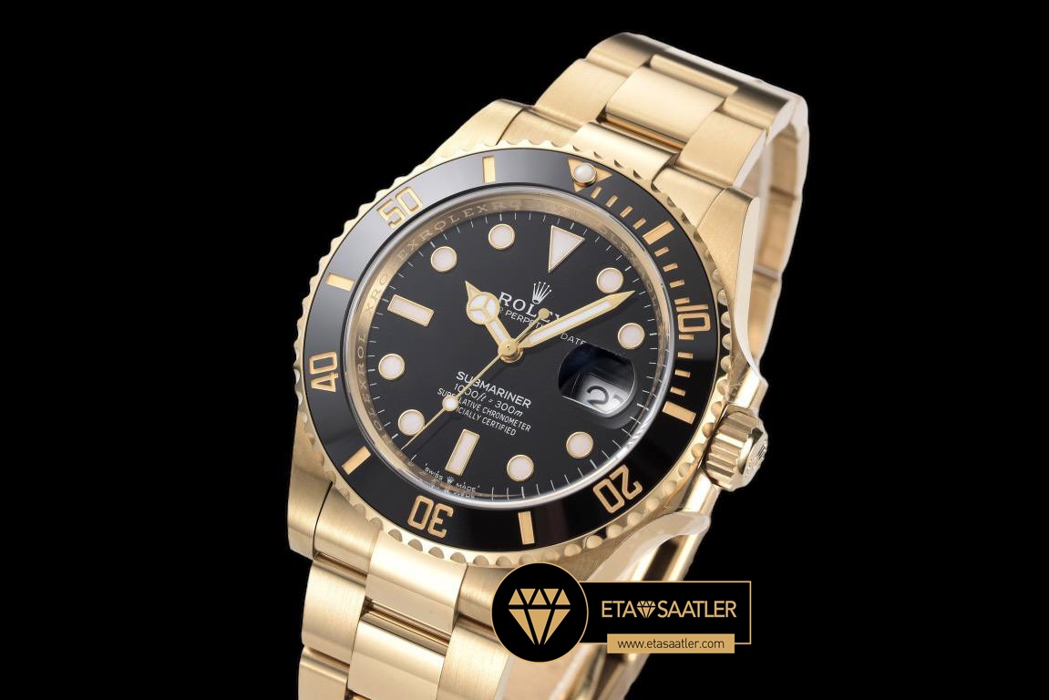 Rolex 41mm Submariner Clean 126610LN Seramik Siyah Çerçeve 3235 Super Clone ETA