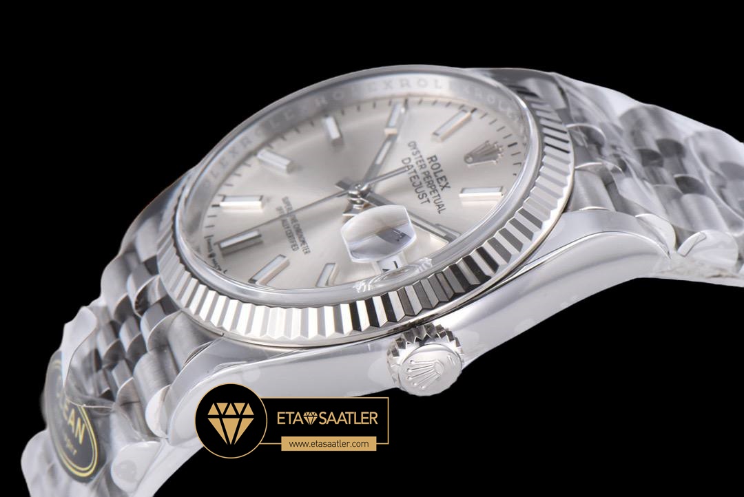 Rolex Datejust 126234 Gümüş Kadran Jubile 36mm Clean Factory 3235 Super Clone ETA