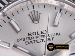 Rolex Datejust 126234 Gümüş Kadran Jubile 36mm Clean Factory 3235 Super Clone ETA