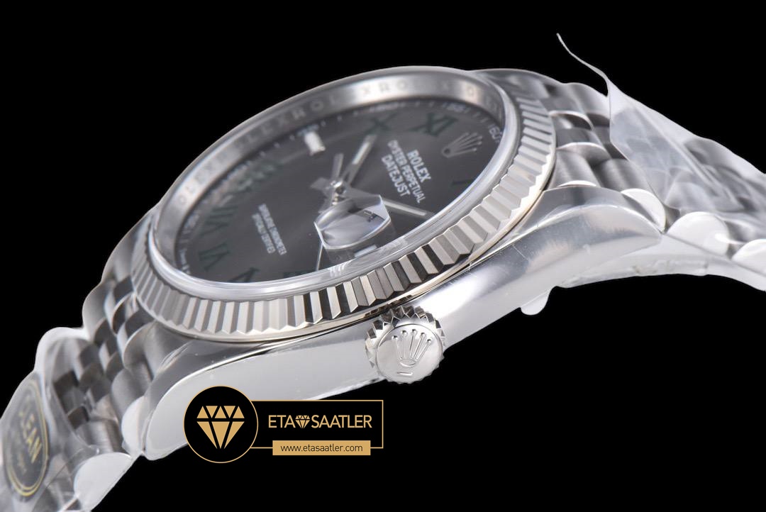 Rolex Datejust 126234 Roma Rakamlı Gri Kadran 36mm Clean Factory 3235 Super Clone ETA