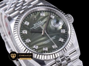 Rolex Datejust 126234 Taşlı Palmiye Kadran 36mm Clean Factory 3235 Super Clone ETA