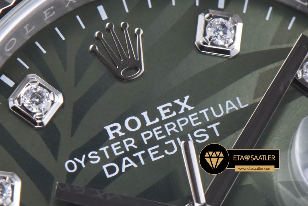 Rolex Datejust 126234 Taşlı Palmiye Kadran 36mm Clean Factory 3235 Super Clone ETA
